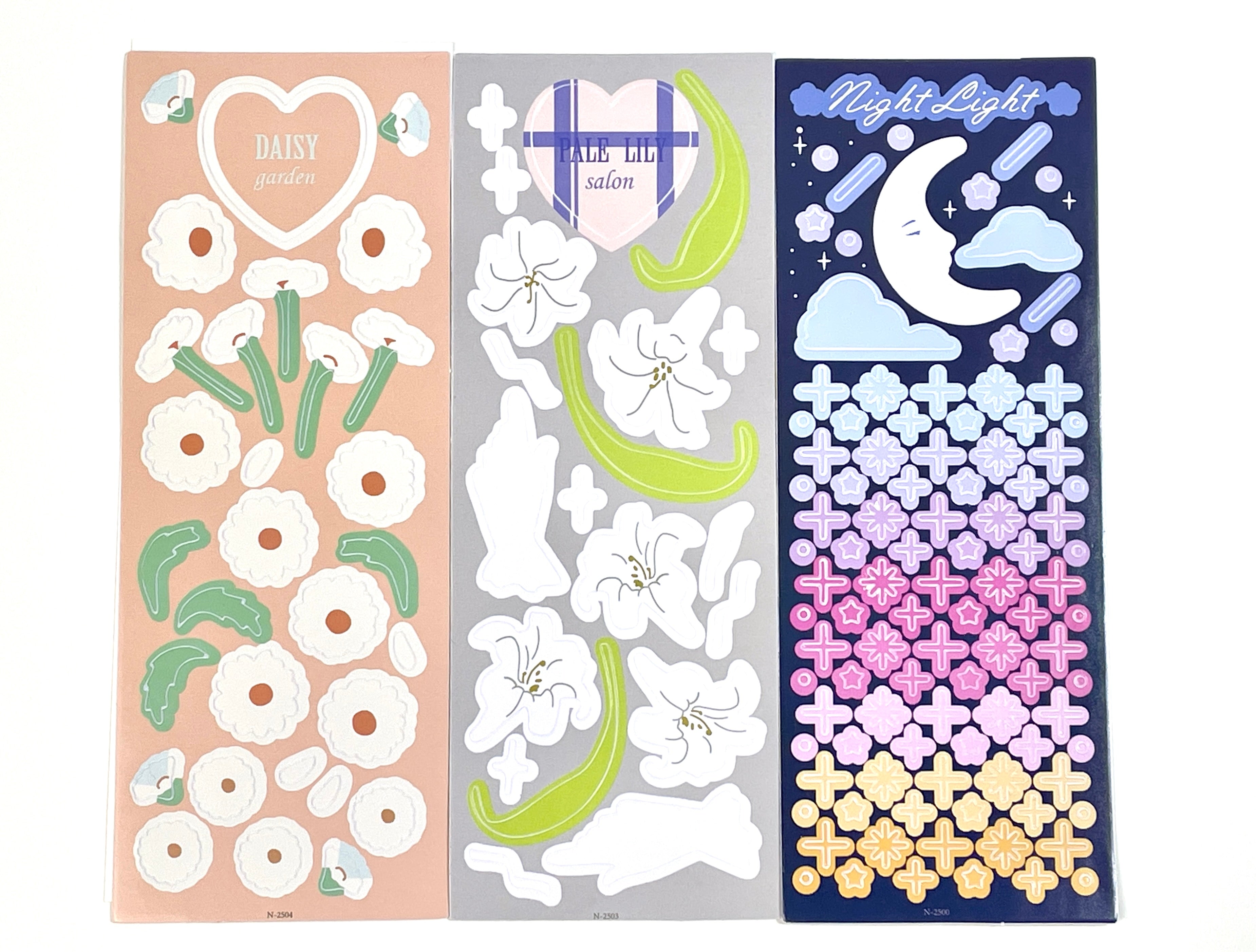Lily & Daisy Sticker Sheet